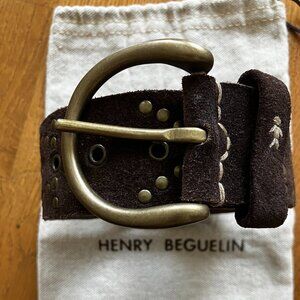 Henry Beguelin Women's Suede Belt